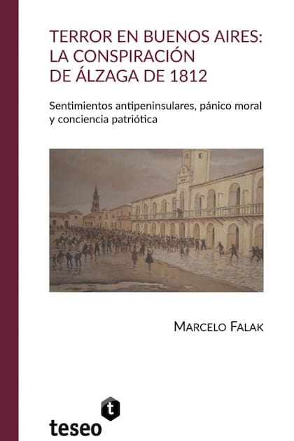 Portada del libro Terror en Buenos Aires: la conspiración de Alzaga de 1812