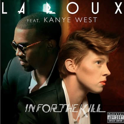 Portada del remix del dúo La Roux y Kanye West