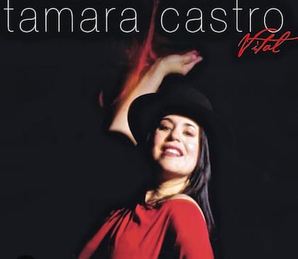 Portada del último disco que grabó Tamara Castro, "Vital"