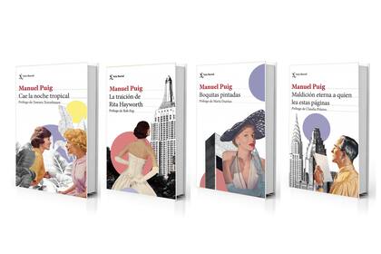 Portadas de libros de Manuel Puig