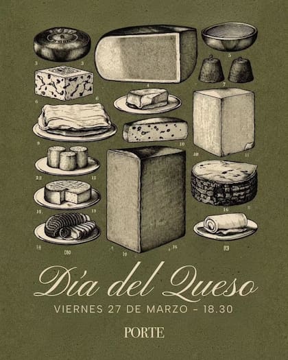 Porte Bar celebrará el Día Internacional del Queso