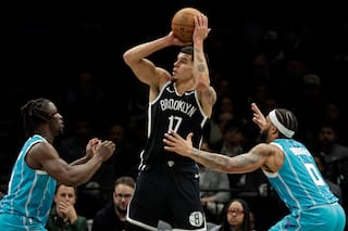 Porter anota 35 puntos en la victoria de los Nets 116-103 sobre los Hornets