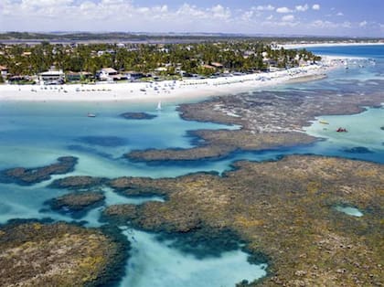 Porto de Galinhas es conocido como "el Caribe brasileño"