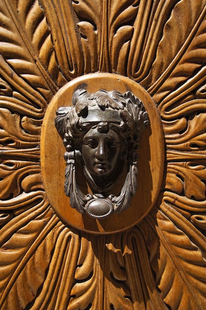 Portón en Montalcino.