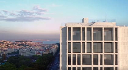 El edificio ya se convirtió en un punto de referencia de la capital portuguesa