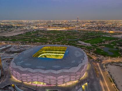 Postal aérea del Education City Stadium de Doha