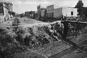Postal del Arroyo Maldonado, un factor natural imprescindible para la formación del barrio de Villa Crespo