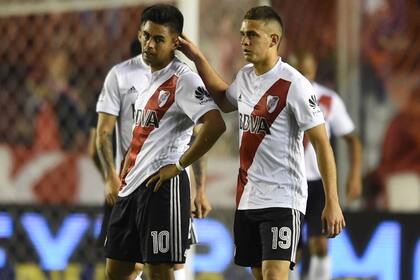 Postales del último enfrentamiento en Avellaneda: el Rojo ganó 1-0 con gol de Nicolás Domingo, con pasado en River
