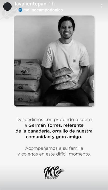 Posteo de la cuenta de IG de La Valiente