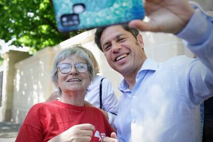 Posteo del gobernador Axel Kicillof el día del balotaje.