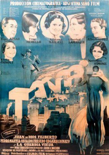 Póster del film Tango (1933)