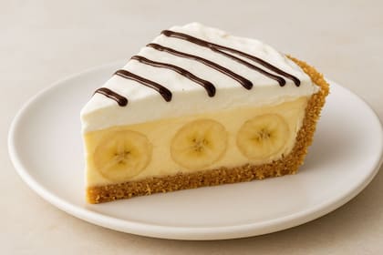 Postre con banana, cremoso y listo en minutos (Imagen ilustrativa con IA)