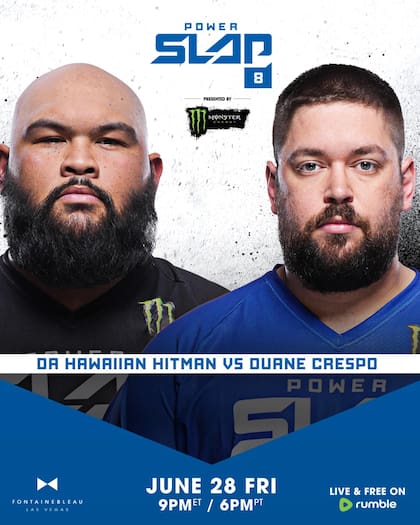 Power Slap es un deporte de combate donde dos personas se tienen que abofetear hasta que solo uno quede en pie