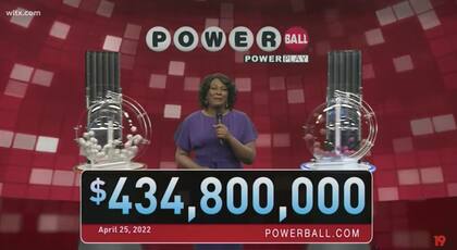 Powerball entregará más de 450 millones de dólares el miércoles.