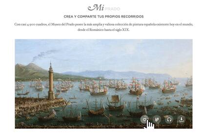 El Museo del Prado propone en su página crear y compartir los propios recorridos 