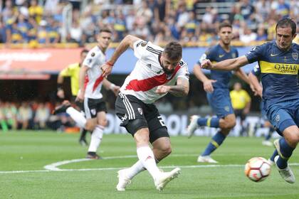 Pratto pone el partido 1 a 1 contra Boca por la primera final de la Copa Libertadores 2018