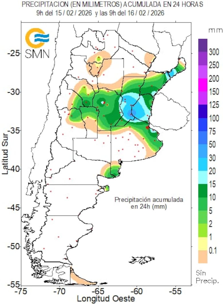 “Después de casi 60 días”: alivio en las zonas agrícolas que estaban al borde de lo peor 3 precipitacion acumulada entre sabado y MUPHVISIBJHA3LPIWIBIK6733Y