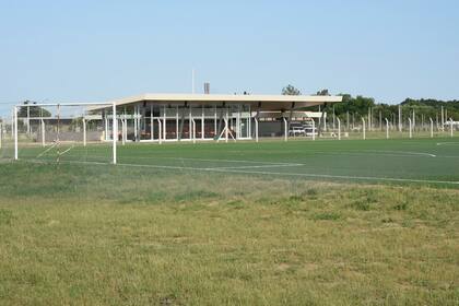 Predio deportivo de la Fundacion Leonel Messi ubicado en la localidad de Alvear, a 20kms al sur de Rosario
