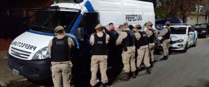 Prefectura capturó a una banda que ingresaba en viviendas de Avellaneda