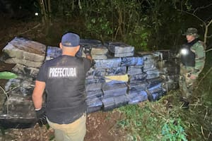 Incautaron en Misiones una tonelada de droga valuada en 3500 millones de pesos