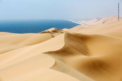 Orlando Fernandez Miranda (España), categoría Ambiente de la Tierra, dunas en la costa de Namibia 