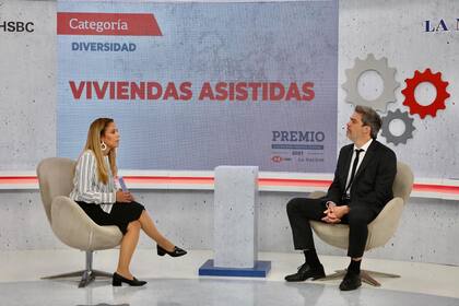 Anahí Tagliani, directora ejecutiva de Viviendas Asistidas, dialogó con Alfredo Sainz, periodista de LA NACION