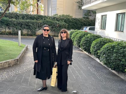 Presencia argentina: Laura Citarella, una de las fundadoras de El Pampero Cine y realizadora de Trenque Lauquen, y la productora Agustina Llambi Campbell asistieron al encuentro