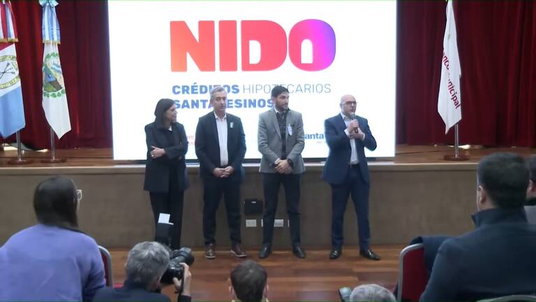 Presentación de los créditos hipotecarios del Banco Municipal de Rosario
