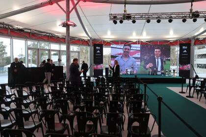 Presentación de Marcelo Gallardo como DT de River Plate.