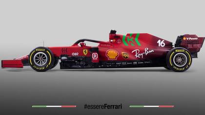 Presentación del nuevo auto de carreras de Fórmula 1 de la escudería Ferrari