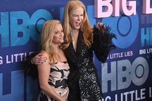 Nicole Kidman, Reese Witherspoon y Laura Dern en la premiere de Big Little Lies
