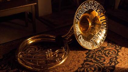 Preservation Hall de Nueva Orleans.