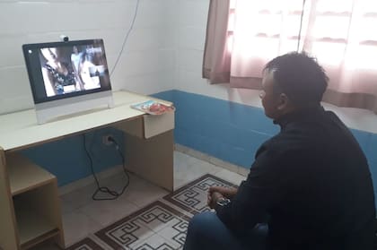 Por videoconferencia, presos bonaerenses pudieron comunicarse con familiares