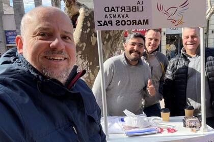 Prida, en plena campaña