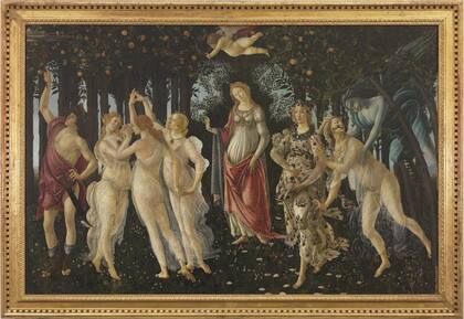 Primavera de Sandro Botticelli, c. 1480
