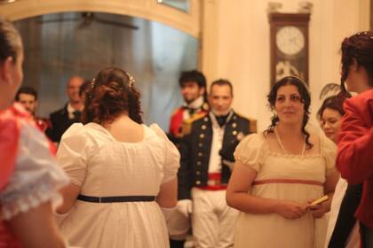 Primer baile de regencia en San Telmo, en 2015