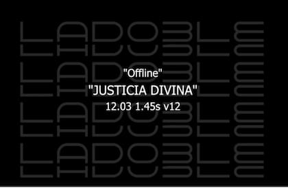 Primer cuadro del documental "Justicia Divina"