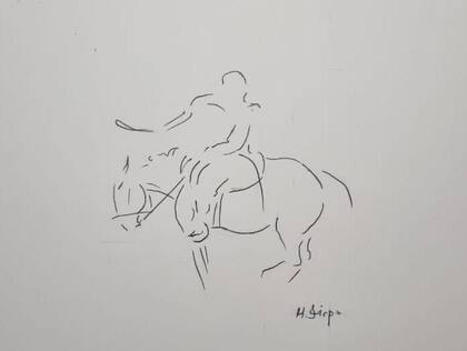 “Primer galope”, de Martin Firpo