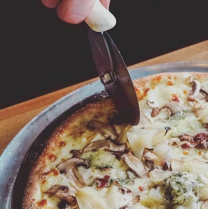 Primer plano a una de las propuestas de Tartaruga