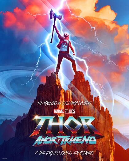 Primer poster de Thor: Love and Thunder
