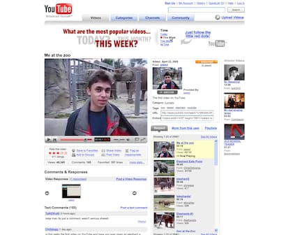 Primer video Youtube