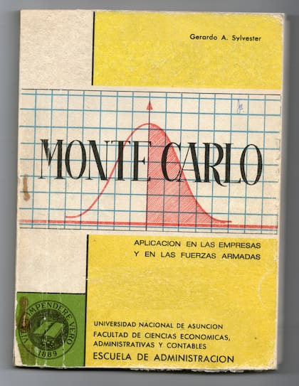 Primera edición de la obra Montecarlo editada en el año 1970 por la Universidad Nacional de Asunción. (Archivo Claudio Meunier).