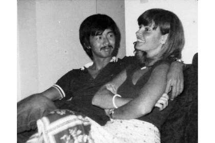 Primera foto con Lucila.