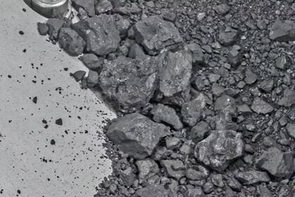 Primera imagen de las muestras traídas del asteroide Bennu por la NASA