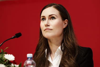 Primera ministra finlandesa y recién elegida presidenta del Partido Socialdemócrata (SDP) de Finlandia Sanna Marin