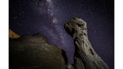 Primeras estribaciones del Valle de la Luna en las afueras de San Pedro de Atacama, Chile