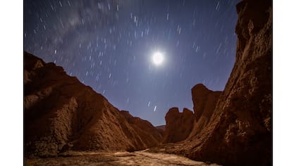 Cañadón cercano al Río San Pedro. En las afueras de San Pedro de Atacama