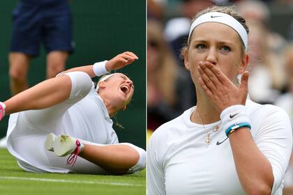 Primero lloró; luego ganó y agradeció