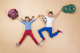 Mochilas escolares. El look safari es la tendencia también para aprender