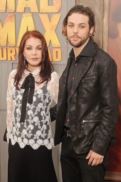 Priscilla junto a su hijo Navarone Garibaldi, fruto de su relación con Marco Garibaldi, con quien tuvo una relación de 1984 a 2006